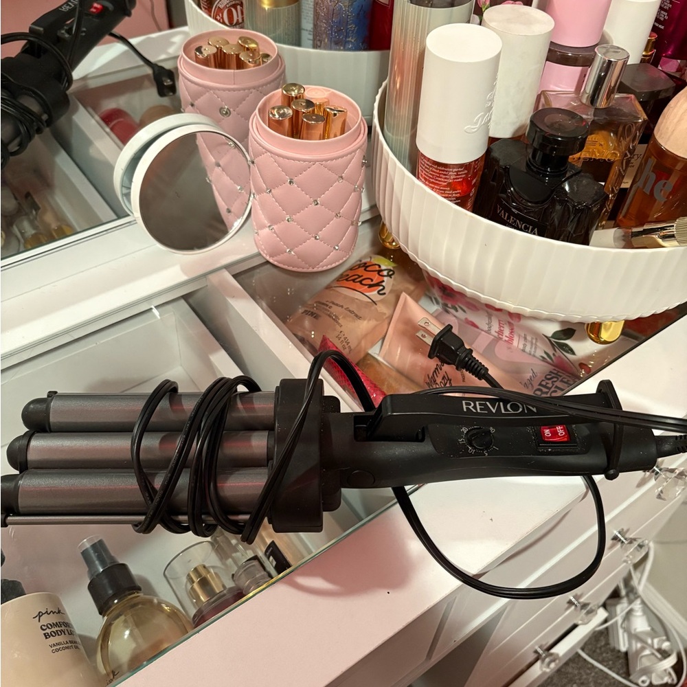 Revlon Triple Barrel Black Curling Iron